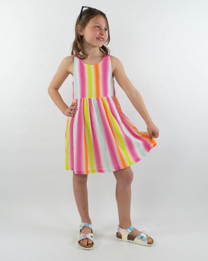 Abito multicolor elasticizzato
