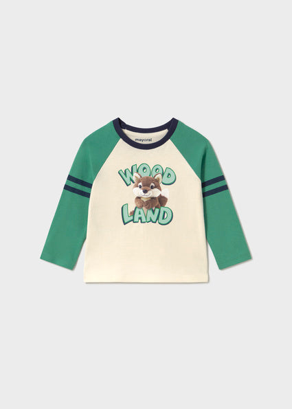 T-shirt con scoiattolino art.2.014-014 MAYORAL