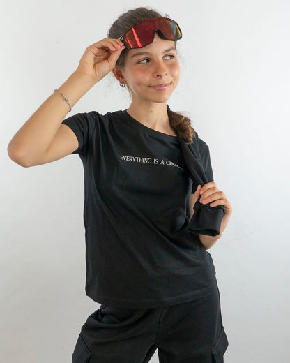 Completo 3 pz.con t-shirt, felpa e panta cargo IDO