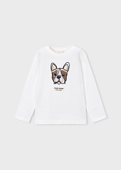 T-shirt con cane art.4022-68 MAYORAL