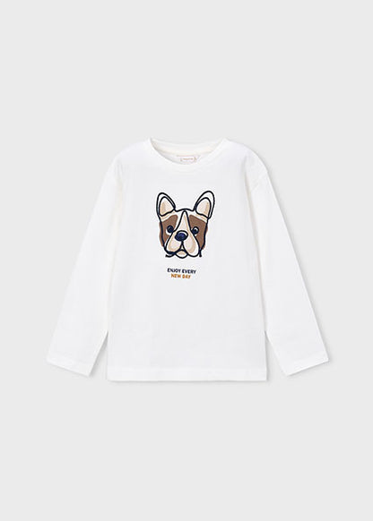 T-shirt con cane art.4022-68 MAYORAL
