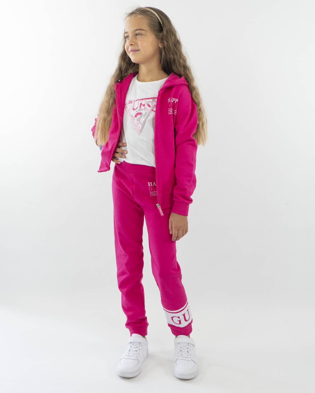 Tuta garzata 2 pezzi con cappuccio GUESS