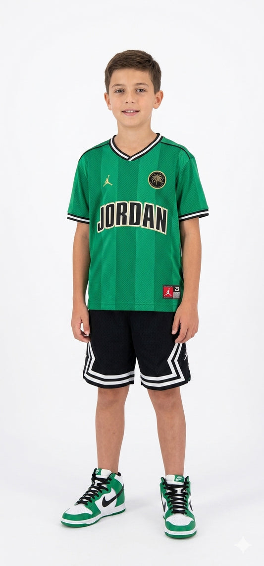 T-shirt sport scollo a V art.95F217-F4F JORDAN