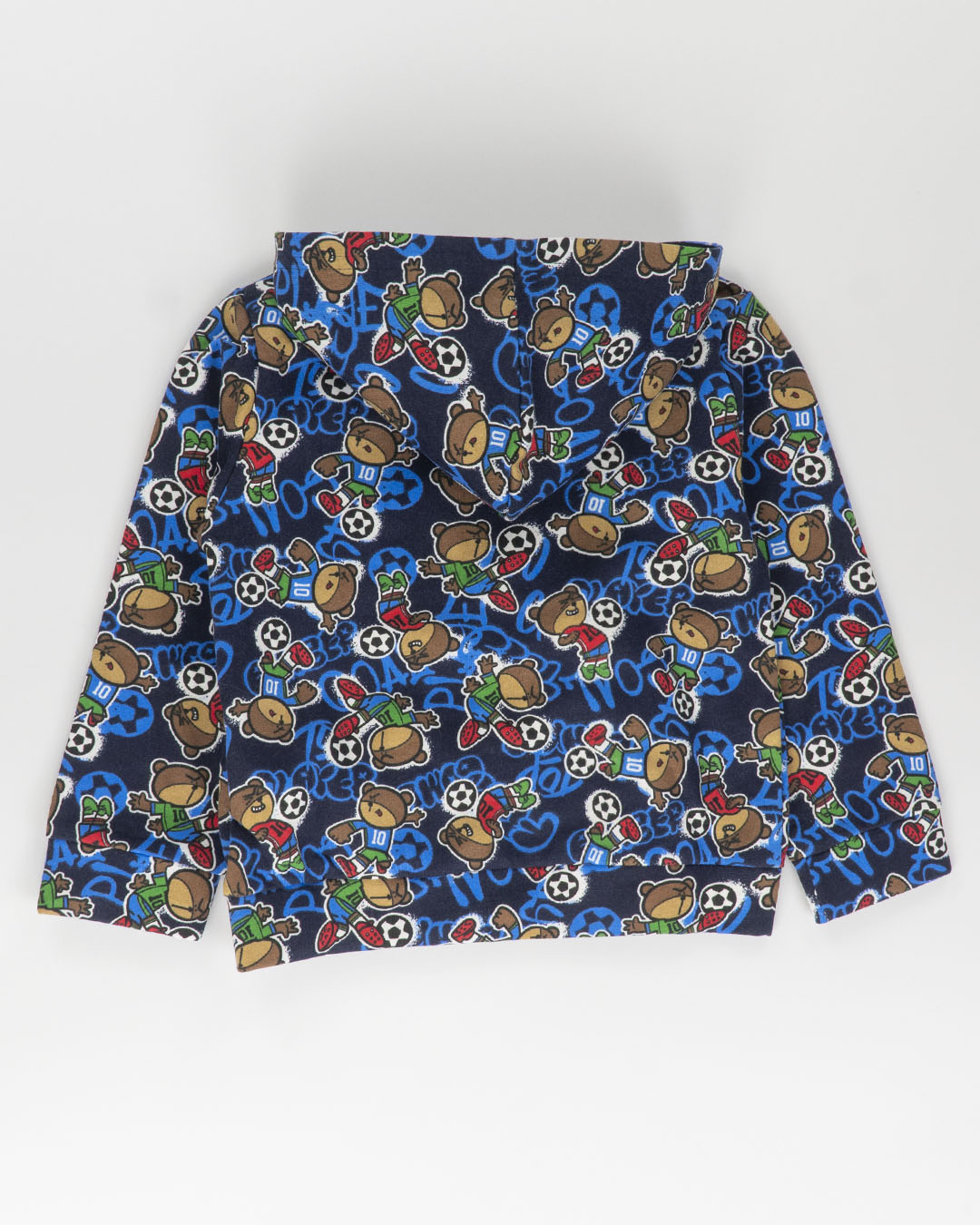 Felpa aperta felpata con calciatori I DO