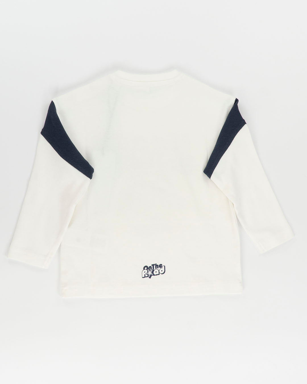 T-shirt con manica bicolor e motrice I DO