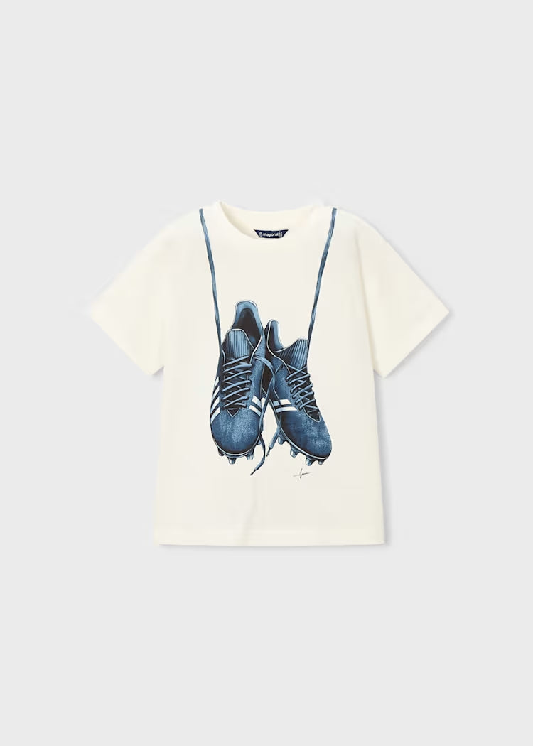 T-shirt con scarpa da calcio art.3075-74 MAYORAL