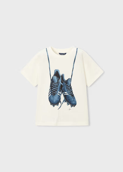T-shirt con scarpa da calcio art.3075-74 MAYORAL