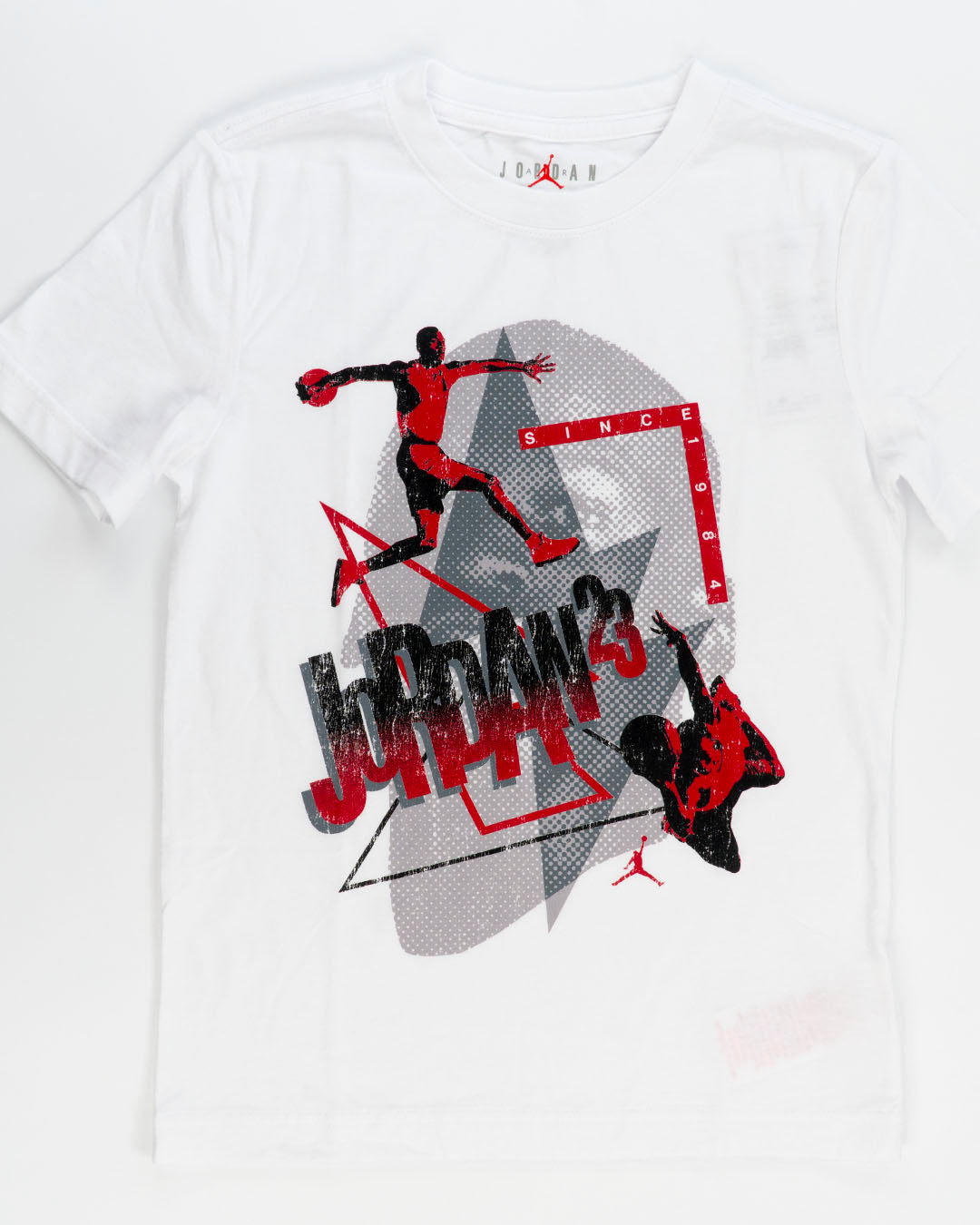 T-shirt con volto sullo sfondo JORDAN
