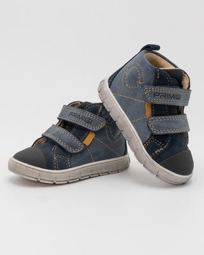 Scarpe in pelle con inserti scamosciati PRIMIGI
