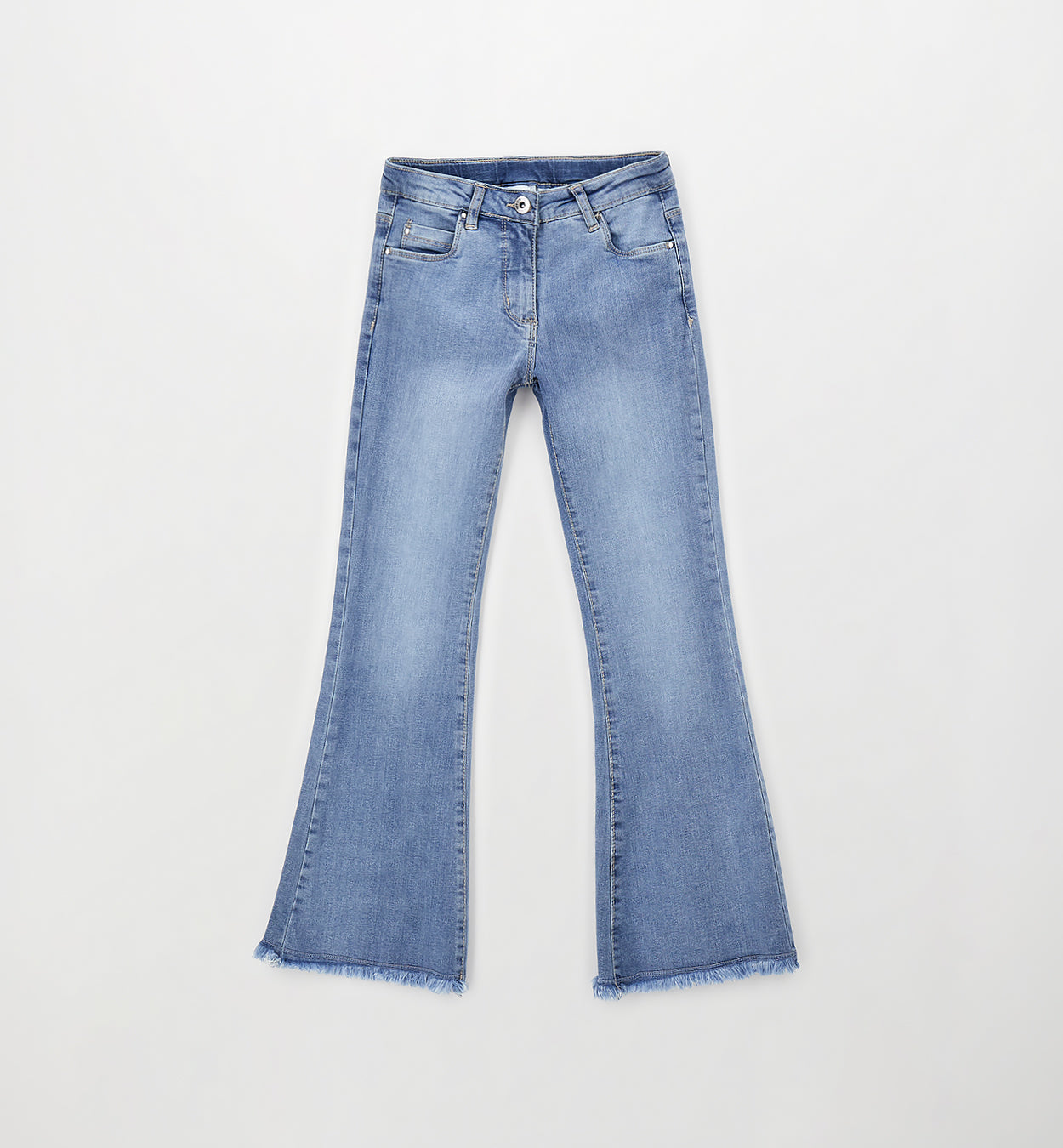 Jeans a zampa sfrangiato art.4G727-7300 I DO