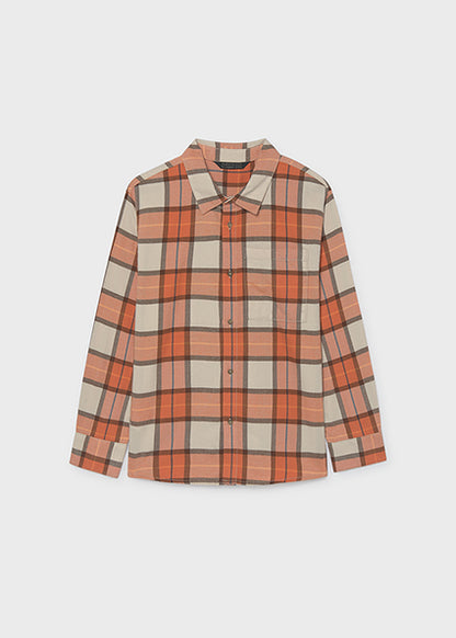 Camicia in flanella a quadri art.7.110-076 MAYORAL
