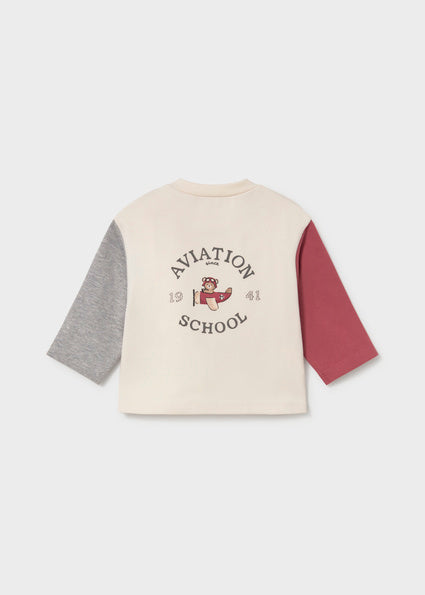 T-shirt con orsetto art.2.085-11/2 MAYORAL