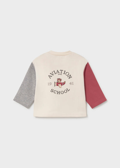 T-shirt con orsetto art.2.085-11/2 MAYORAL