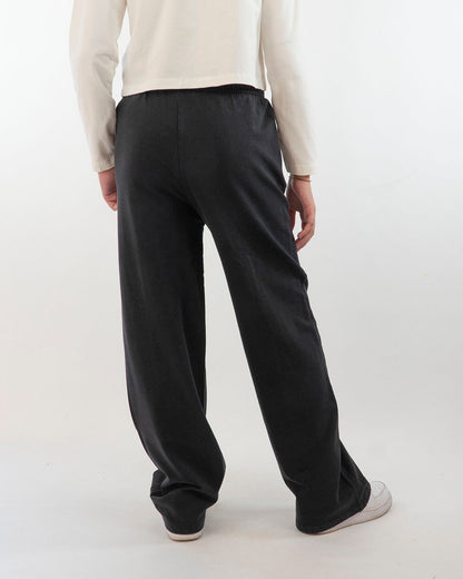 Pantaloni felpati a gamba larga I DO