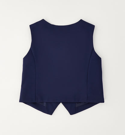 Gilet in tessuto elasticizzato foderato I DO