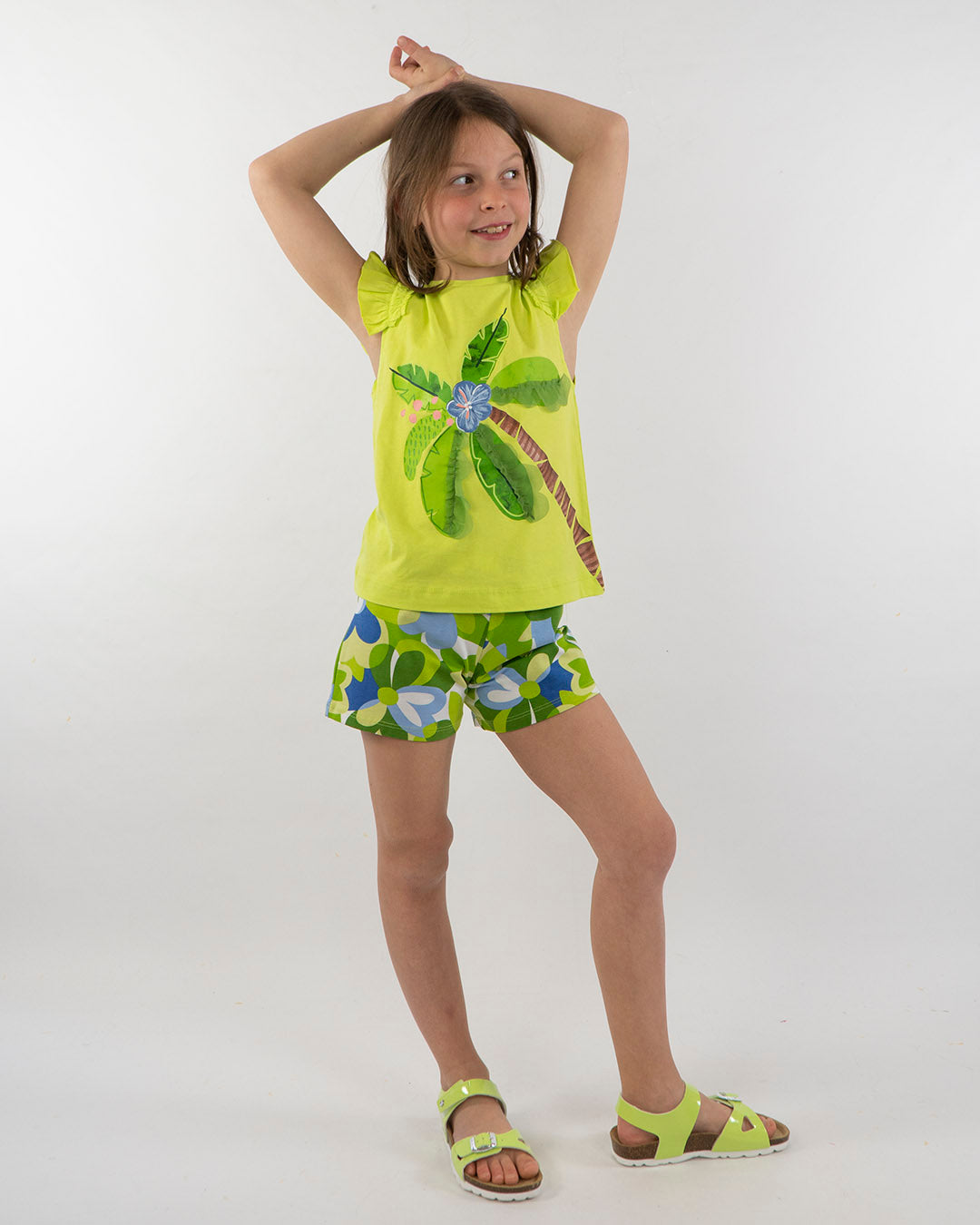 Gonna pantalone fantasia