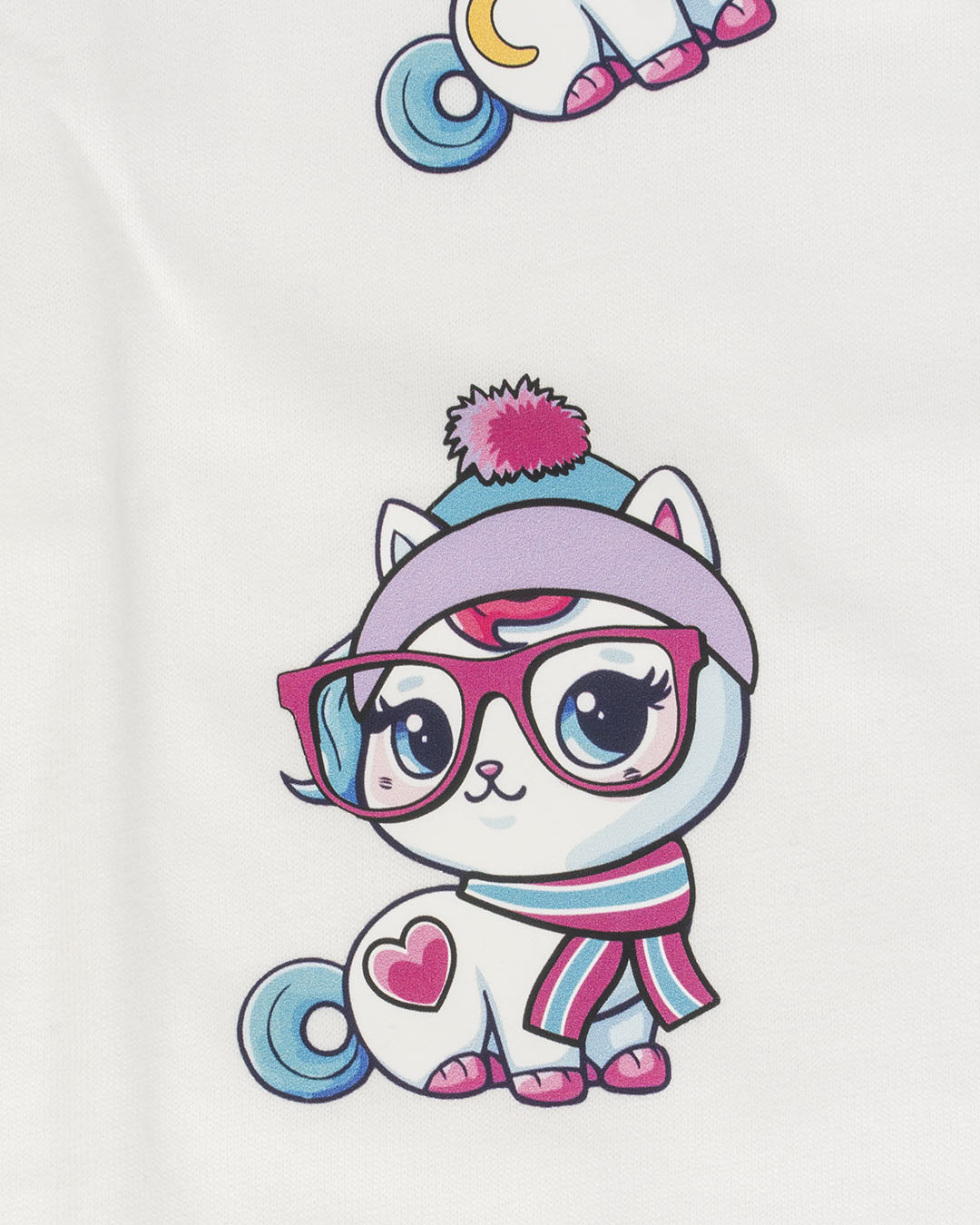 T-shirt manica lunga con unicorni I DO