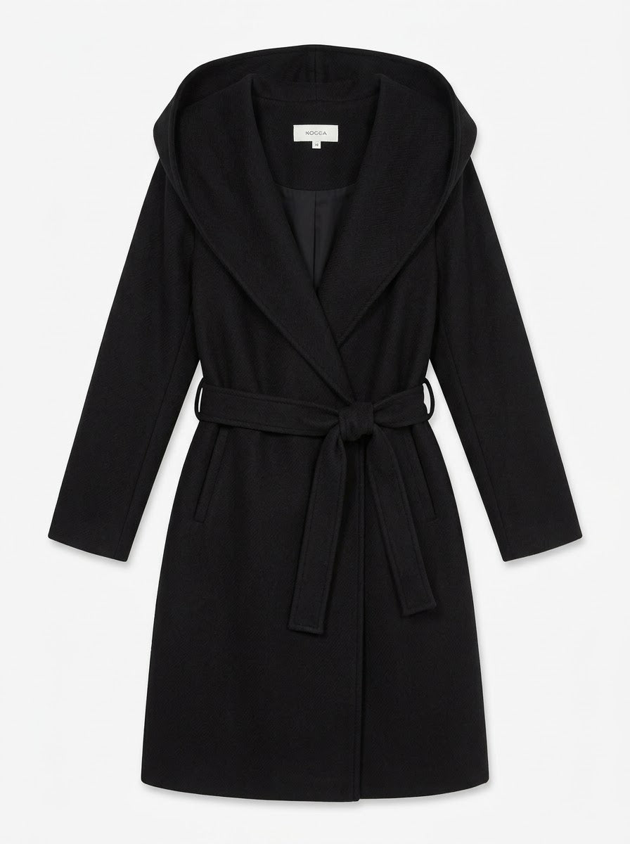 Cappotto con cappuccio art.CHATAL-00016 KOCCA