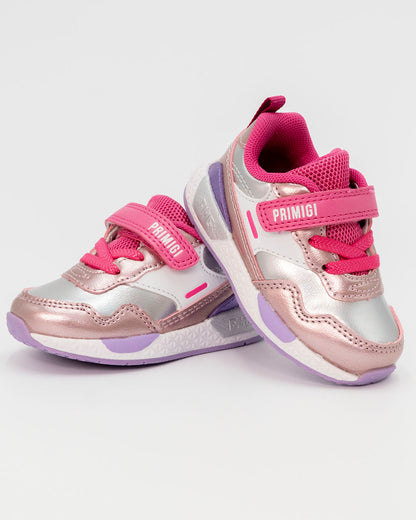 Scarpe con inserti cangianti e strappo PRIMIGI