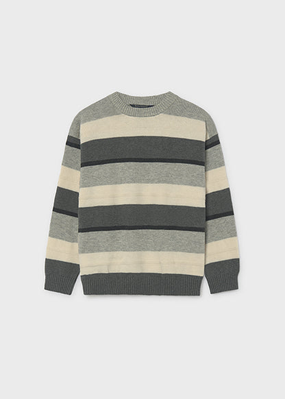 Maglione girocollo a righe art.7.330-085 MAYORAL