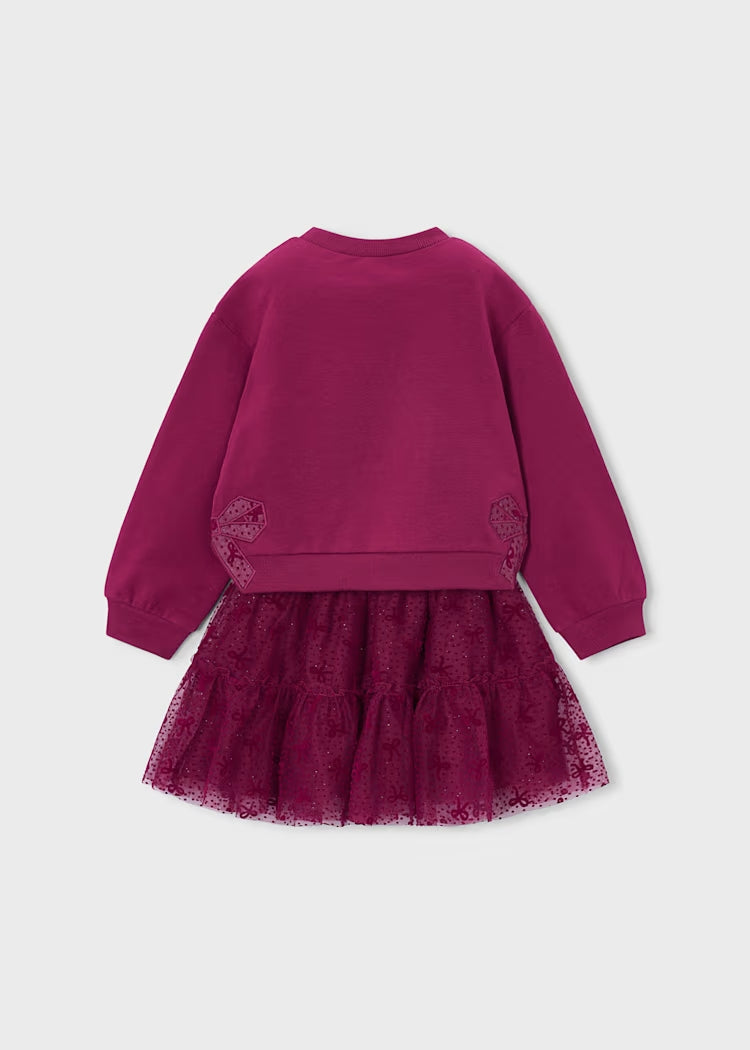 Completo con gonna in tulle art.4.934-60 MAYORAL