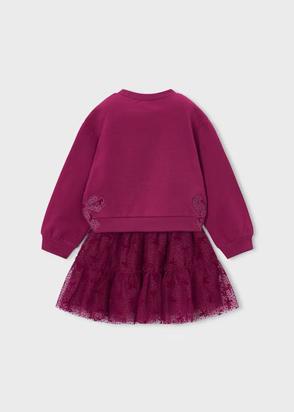 Completo con gonna in tulle art.4.934-60 MAYORAL