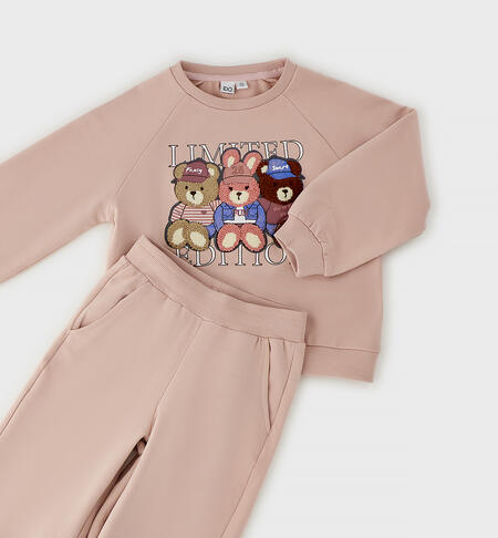 Tuta felpata con orsetti art.4.H319-2623 I DO
