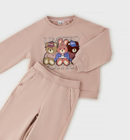 Tuta felpata con orsetti art.4.H319-2623 I DO