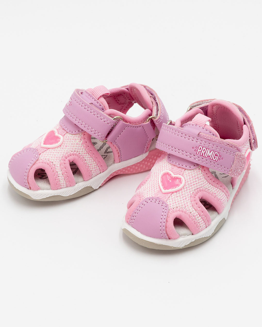 Sandalo chiuso lurex con cuore PRIMIGI