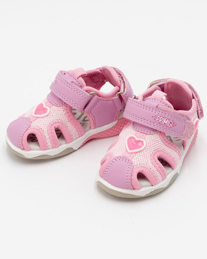 Sandalo chiuso lurex con cuore PRIMIGI