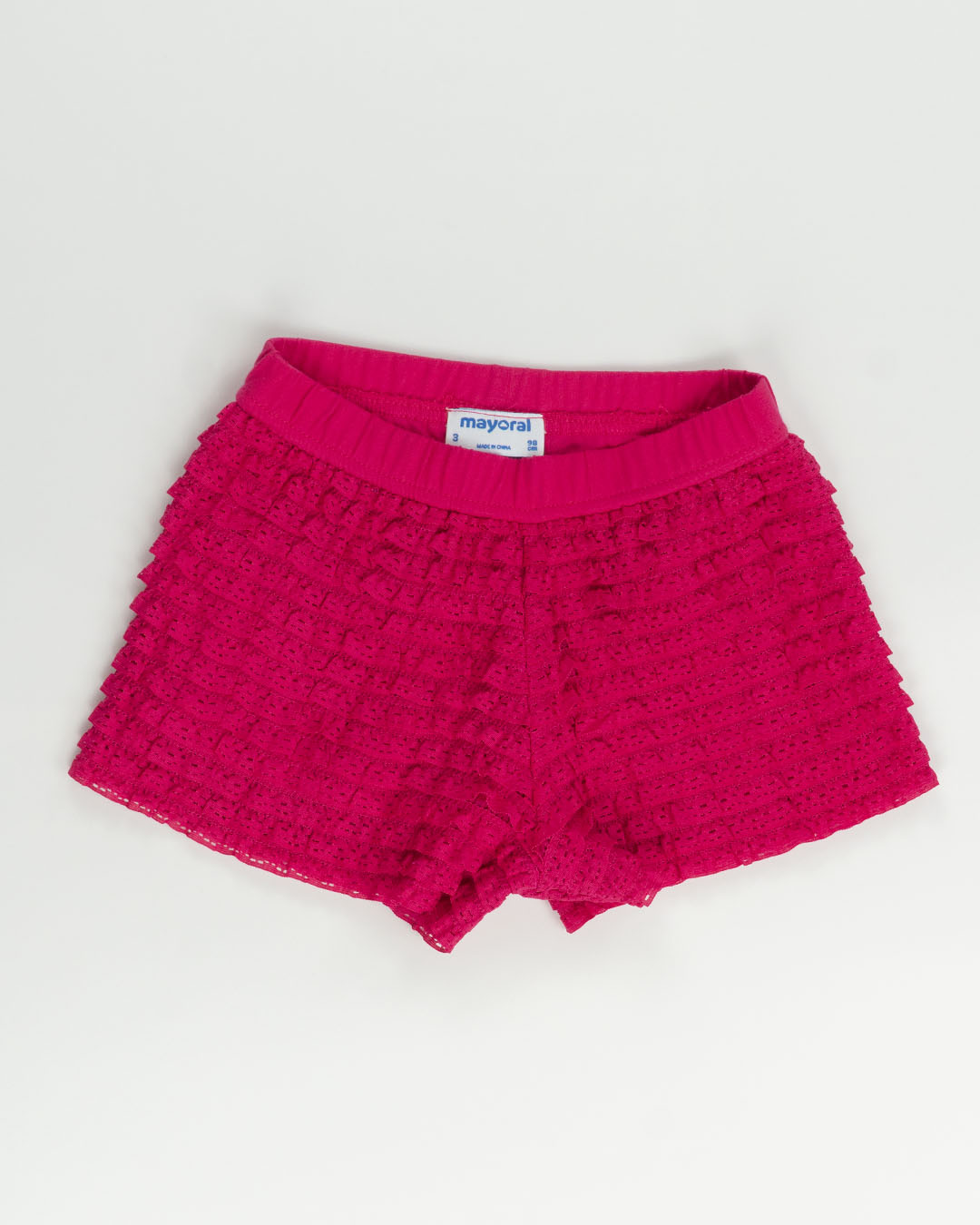 Completo 2 pz. con short in pizzo MAYORAL