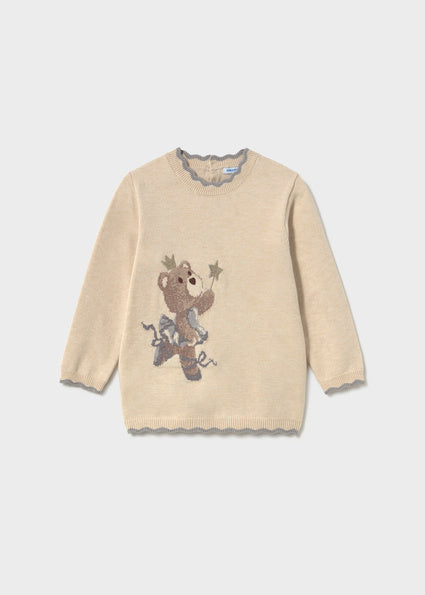 Abito in maglia con orsetto art.2.942-020 MAYORAL