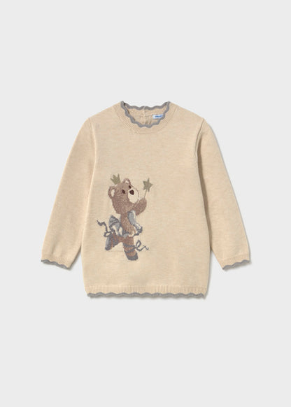 Abito in maglia con orsetto art.2.942-020 MAYORAL