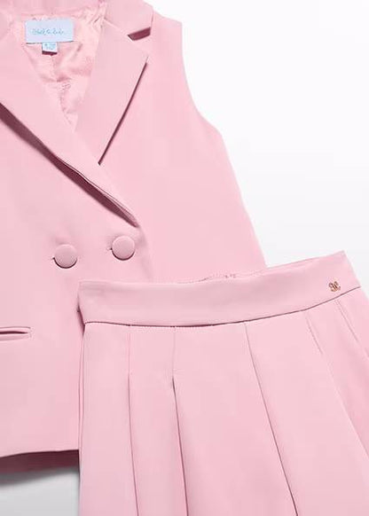 Completo con gilet lungo e pantagonna ABEL & LULA