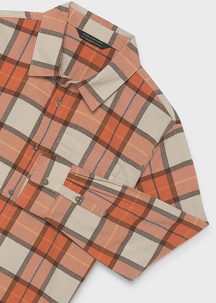 Camicia in flanella a quadri art.7.110-076 MAYORAL