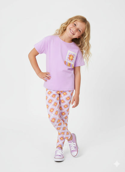 Completo con leggings stampato art.3227-39 MAYORAL