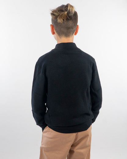 Maglioncino a lupetto in tessuto operato I DO