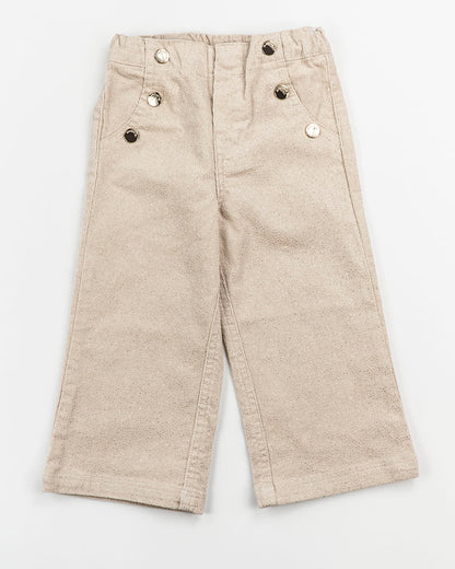 Pantaloni con lurex e bottoni dorati MAYORAL