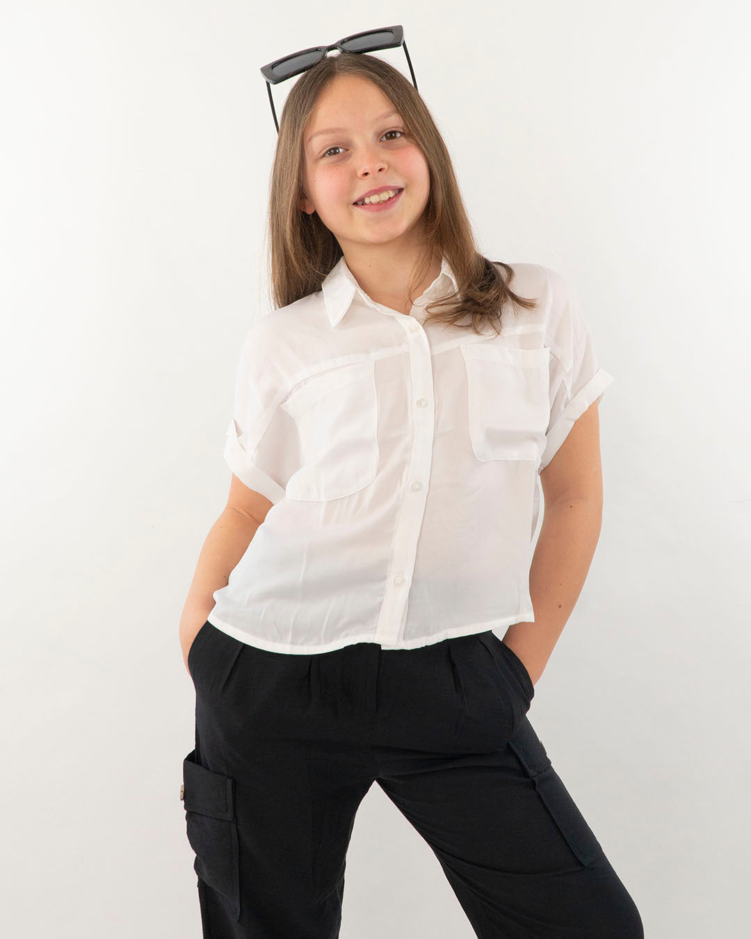 Camicia manica corta con tasche MAYORAL