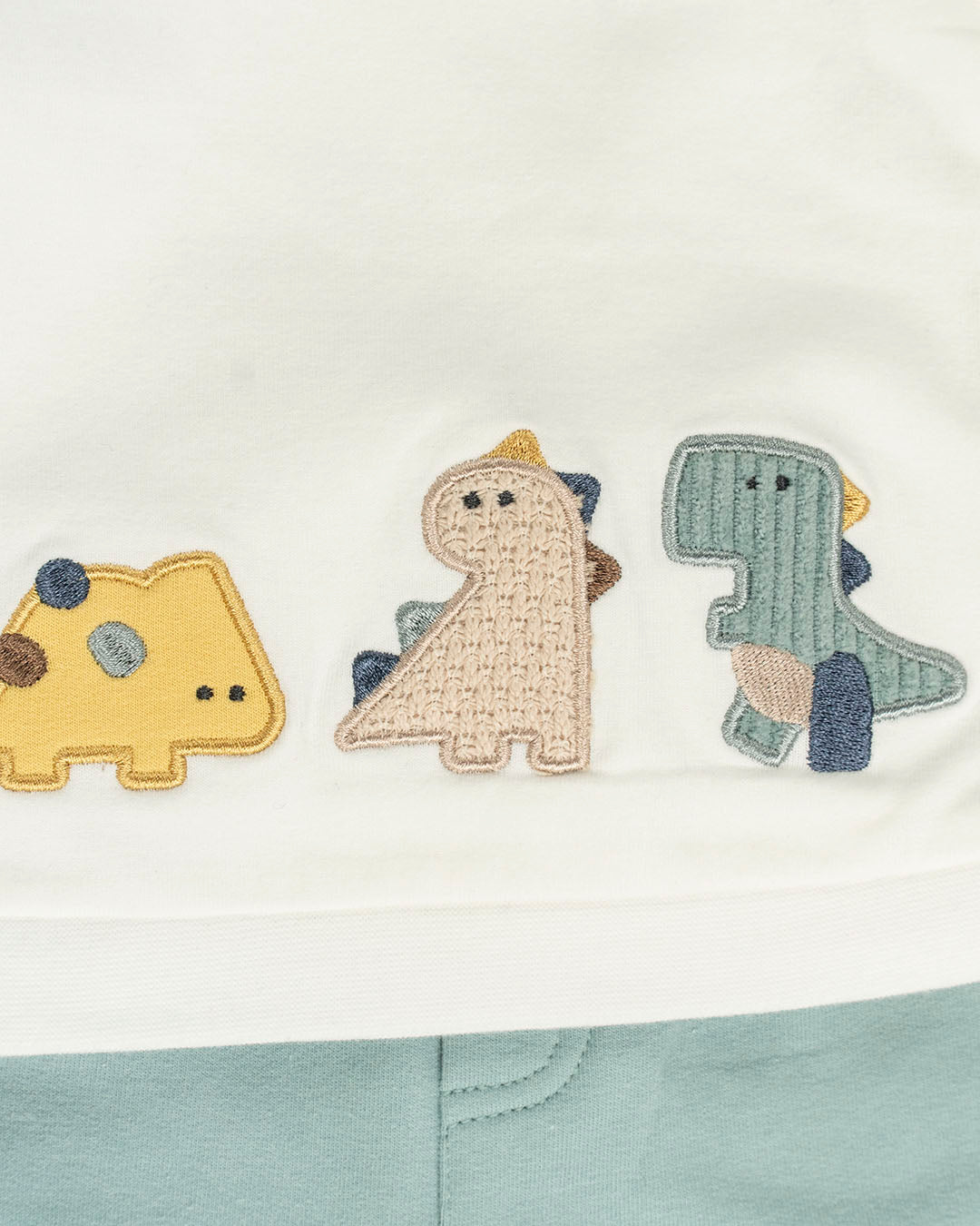 Completo 2 pz. felpato con baby dinosauri MAYORAL