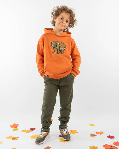 Pantaloni elasticizzati con elastico in caviglia