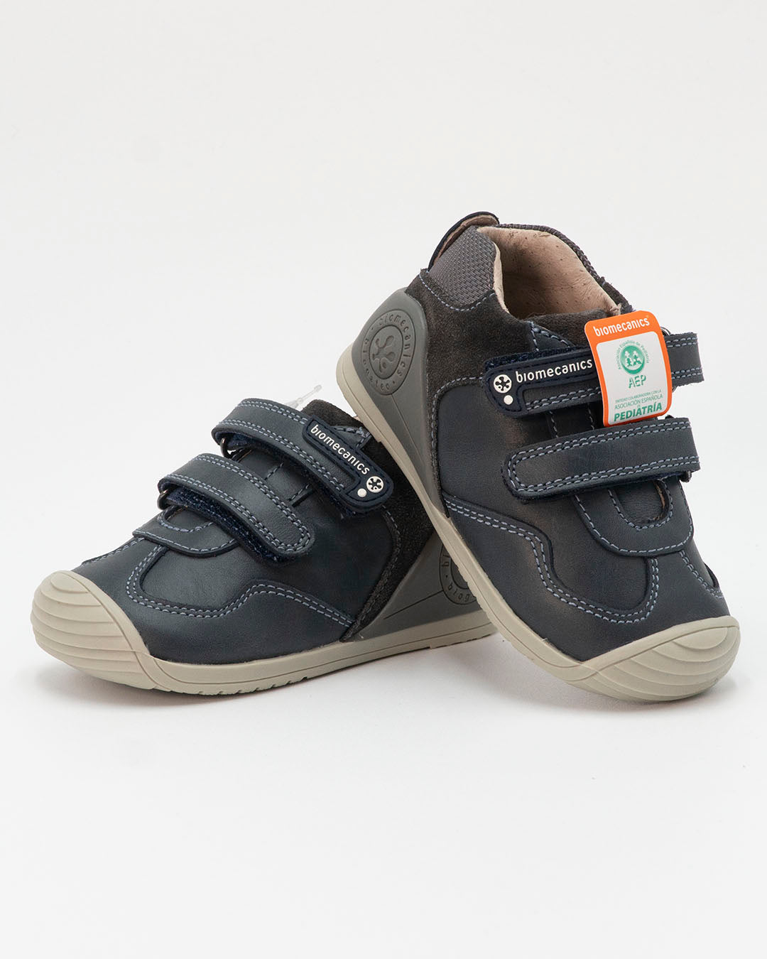 Scarpe primipassi in pelle con strappi BIOMECANICS