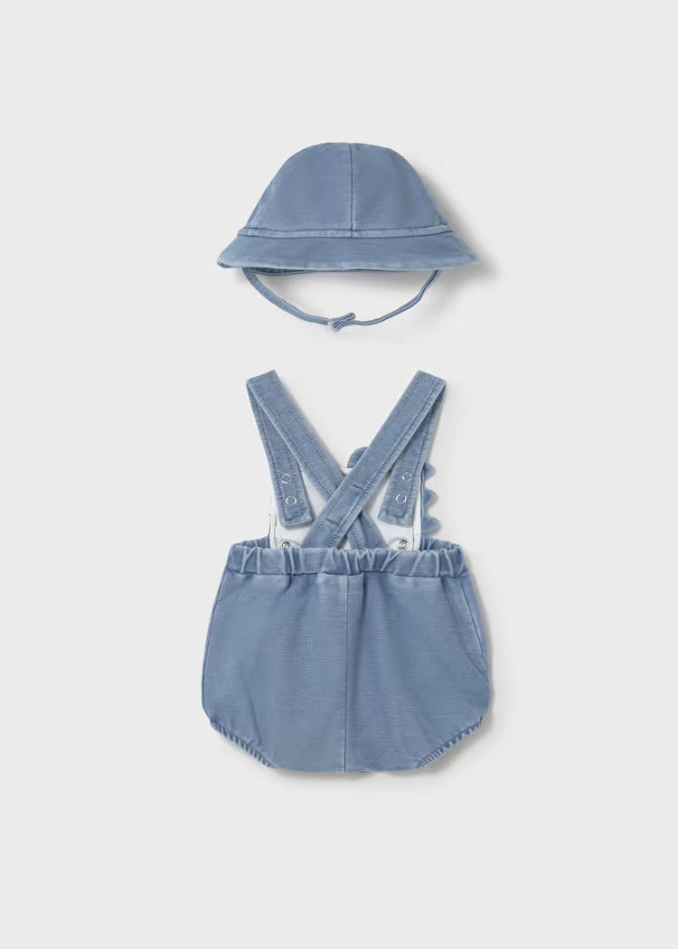 Salopette jeans e cappello art.1650-029  MAYORAL
