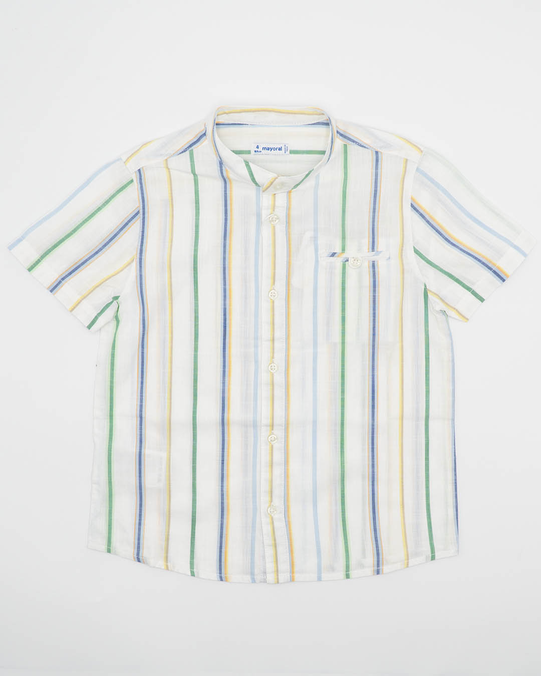 Camicia coreana manica corta