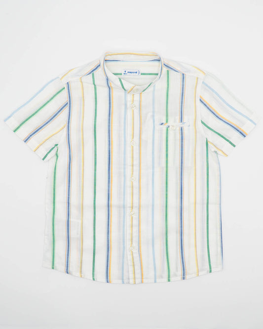 Camicia coreana manica corta