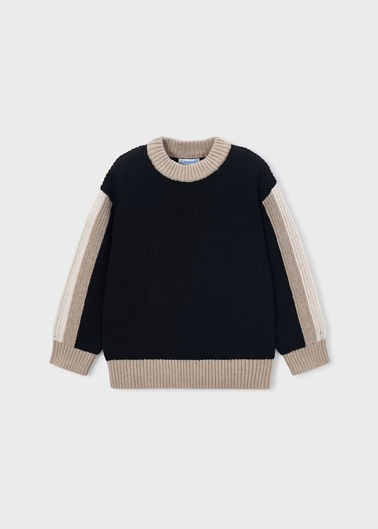 Maglione bicolor girocollo art.4.310-018 MAYORAL