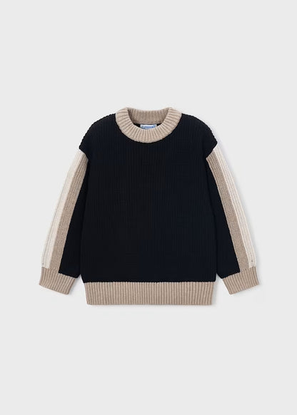 Maglione bicolor girocollo art.4.310-018 MAYORAL