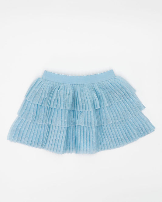 Gonna in tulle plissè con lurex MAYORAL