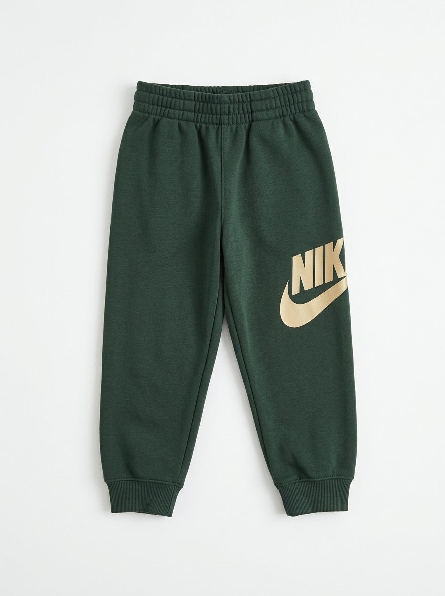 Tuta felpata con scritta oro art.86L135-FH3 NIKE