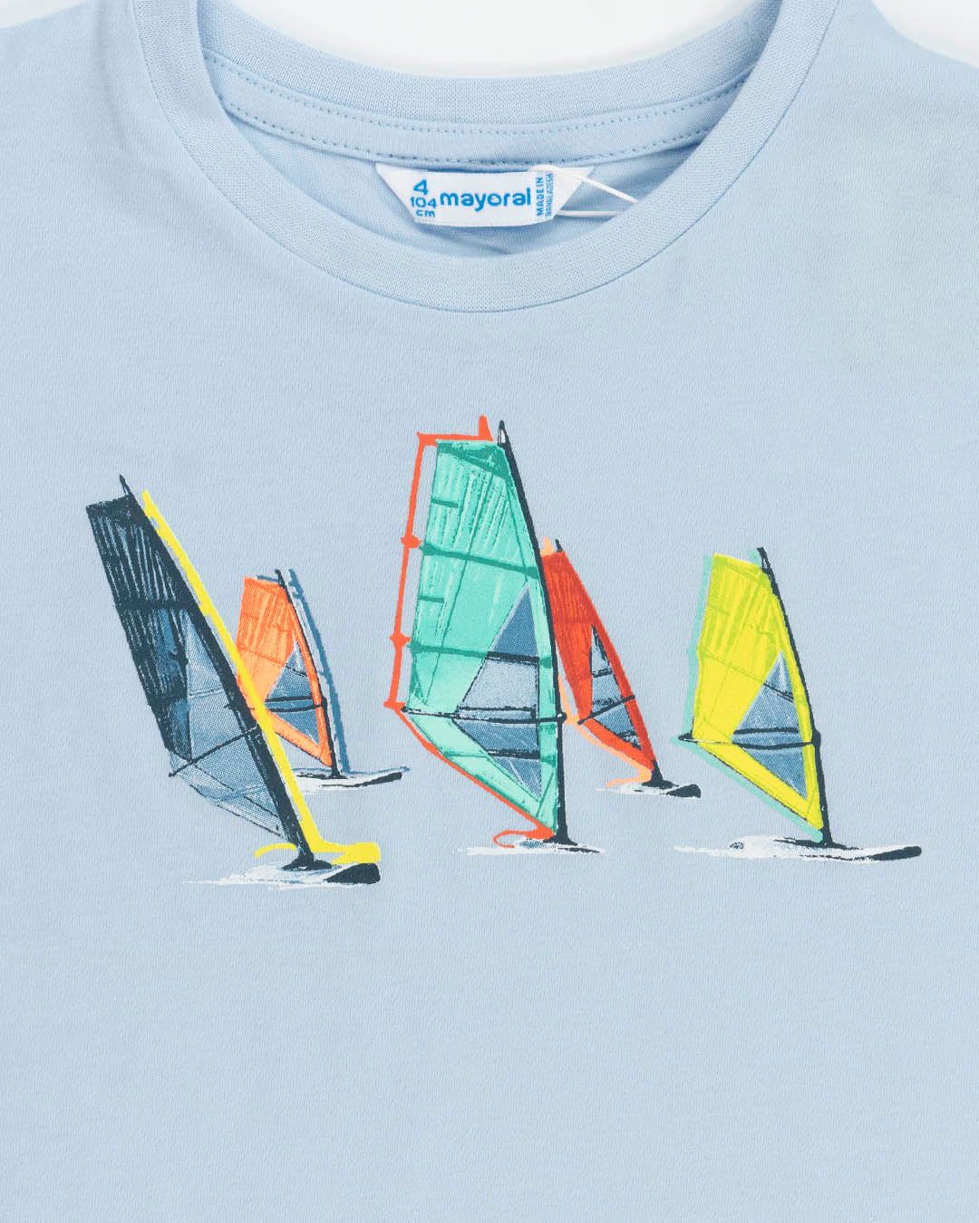 T-shirt con windsurf colorati MAYORAL